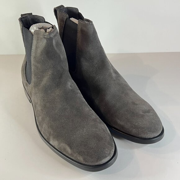To Boot New York Adam Derrick Italian Calf Suede Chelsea Boots - Picture 5 of 6